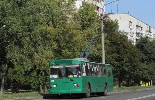 В Харкові окремі тролейбуси змінять маршрут