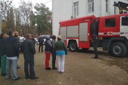 Рятувальники відпрацювали дії при пожежі із працівниками Харківської міської лікарні № 31