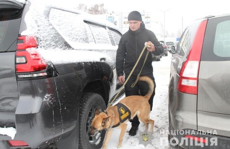 В Харківському аеропорту поліція шукає наркотики (фото)