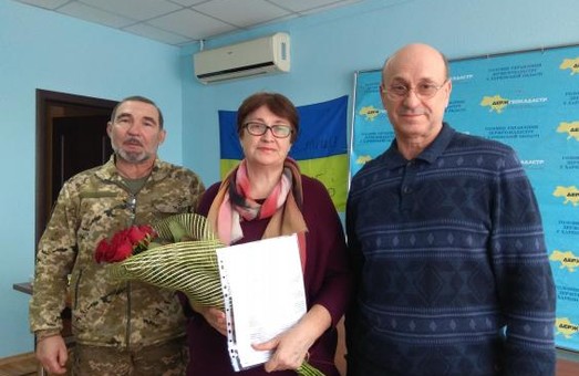 Члени сімей чотирьох загиблих учасників ООС отримали у власність земельні ділянки на Харківщині