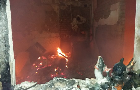 На Харківщині внаслідок пожежі загинули дві людини (фото)