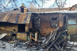 На Харківщині загорівся житловий будинок (фото)