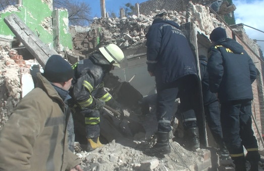 В Харкові обвалилася двоповерхова будівля, є постраждалий