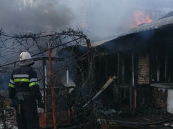На Харківщині внаслідок пожежі загинула людина