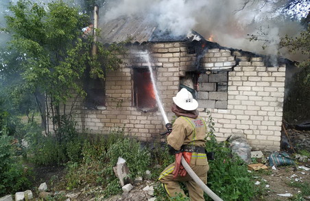 На Харківщині пожежа забрала людське життя