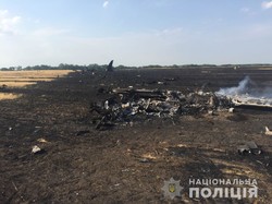На Харківщині впав навчальний літак