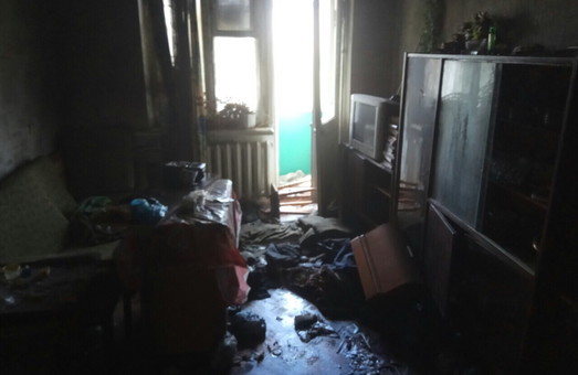 В Харкові внаслідок пожежі загинув чоловік