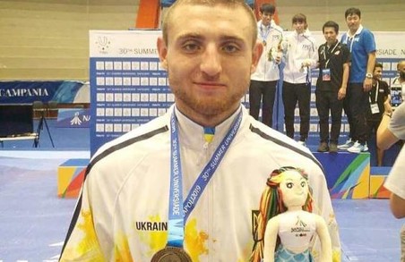 Харківський тхеквондист став бронзовим призером Універсіади