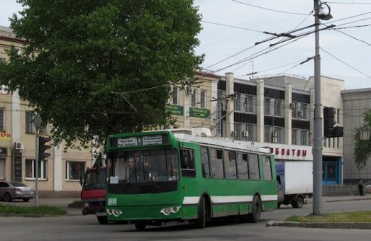 Деякі тролейбуси курсуватимуть Харковом за зміненим маршрутом