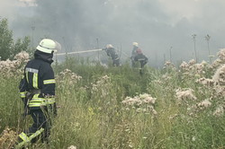 В Харкові була ліквідована масштабна пожежа