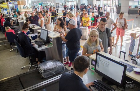 Аеропорт Ярославського в Харкові встановив новий історичний рекорд за пасажиропотоком
