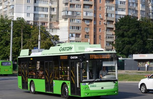 Деякі харківські тролейбуси змінять свої маршрути