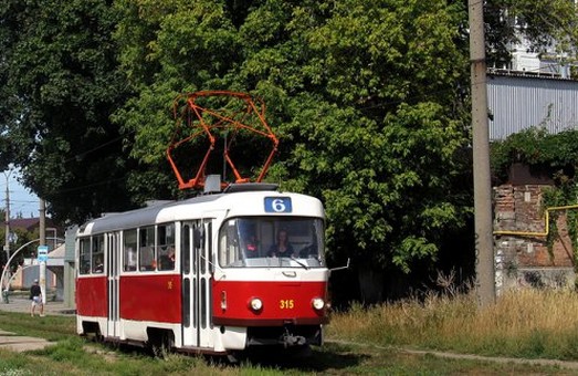 Деякі харківські трамваї маршрути змінять свої маршрути