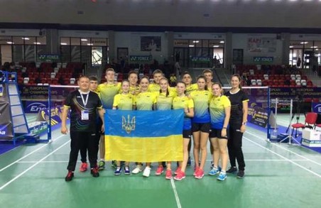 Харків‘яни стали бронзовими призерами чемпіонату Європи з бадмінтону