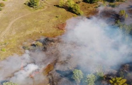 Пожежу на торф‘яниках Харківщини ліквідують 14 одиниць спецтехніки