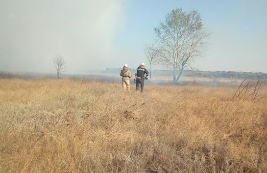 Ліквідація пожежі на Харківщині триває от уже кілька днів