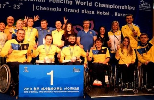 Харківські паралімпійці-фехтувальники завоювали медалі чемпіонату світу