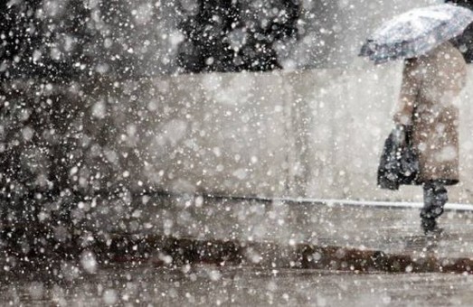 На сьогодні в Харкові обіцяють дощ з мокрим снігом