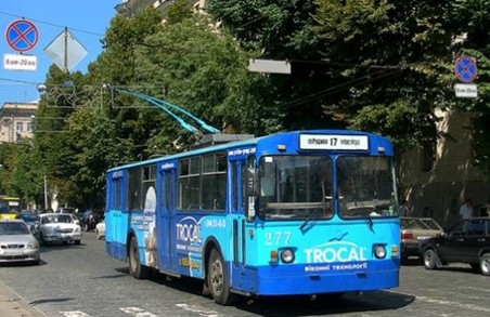 З понеділка на маршрут виходить тролейбус, який курсуватиме з вулиці Рудика до «Наукової»