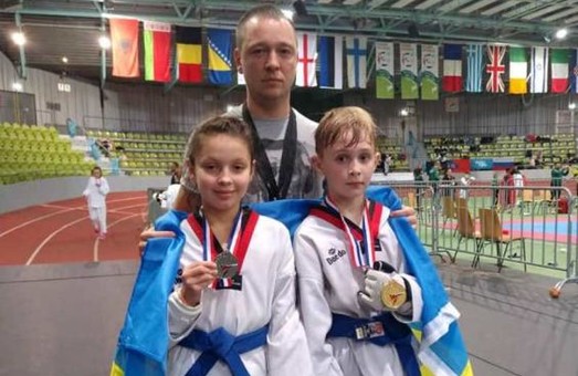 Юні тхеквондисти здобули медалі чемпіонату Європи