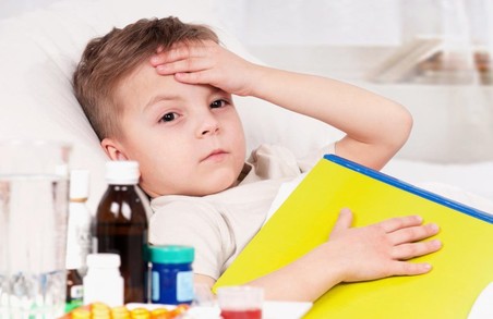 На Харківщині більше ста дітей опинились в лікарнях через грип та ГРВІ