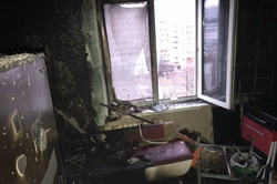 У Харкові під час пожежі у квартирі житлової багатоповерхівки рятувальники врятували дитину