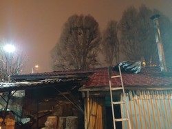 В Харкові рятувальники ліквідували пожежу в кафе