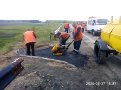 Як ремонтують дороги на Харківщині
