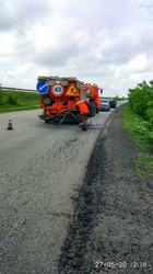 Як ремонтують дороги на Харківщині: звіт САД за тиждень (ФОТО)