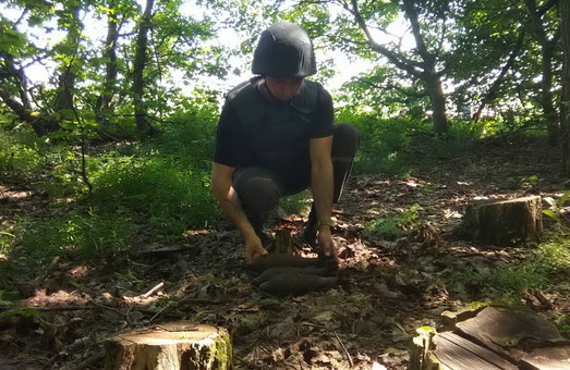 На Харківщині ліквідували три застарілі мінометні міни часів Другої світової війни
