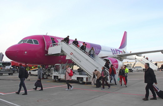 Wizz Air тимчасово припиняє перельоти з Харкова до столиці Угорщини