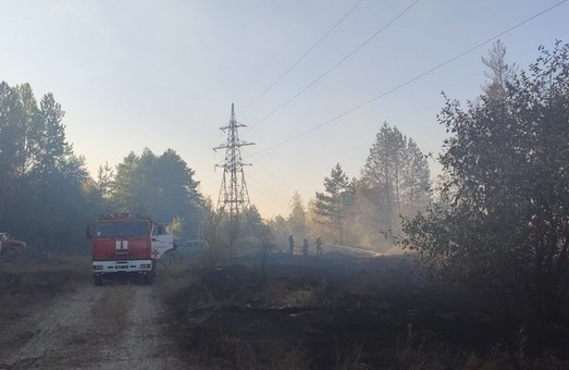 На Харківщині тривають пожежі в екосистемах: головна причина – людський фактор