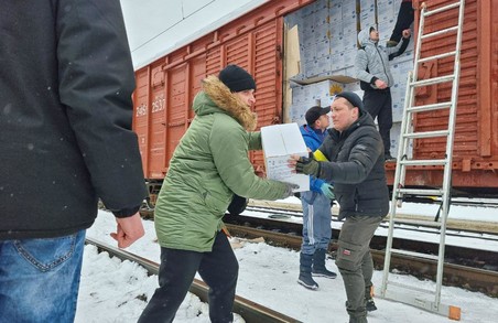 Харківщина отримує гуманітарну допомогу із українських регіонів та із закордону
