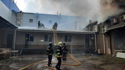 У Харкові вчора загасили масштабну пожежу
