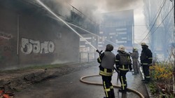 У Харкові вчора загасили масштабну пожежу