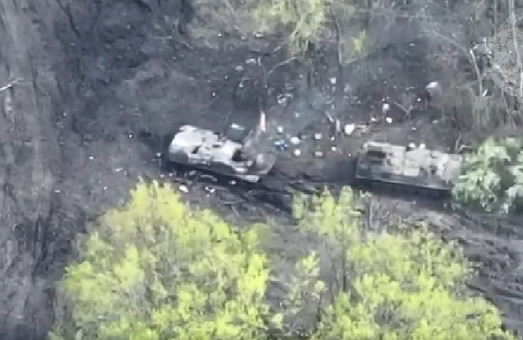 На Харківщині ЗСУ знищили два танки та бліндаж окупантів