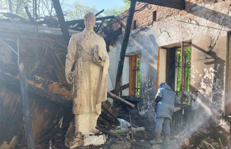 На Харківщині рашисти знищили музей Григорія Сковороди