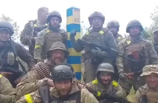 На Харківщині українські бійці на одній ділянці фронту вийшли на держкордон із росією (ВІДЕО)